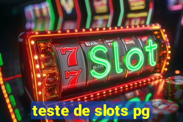 teste de slots pg